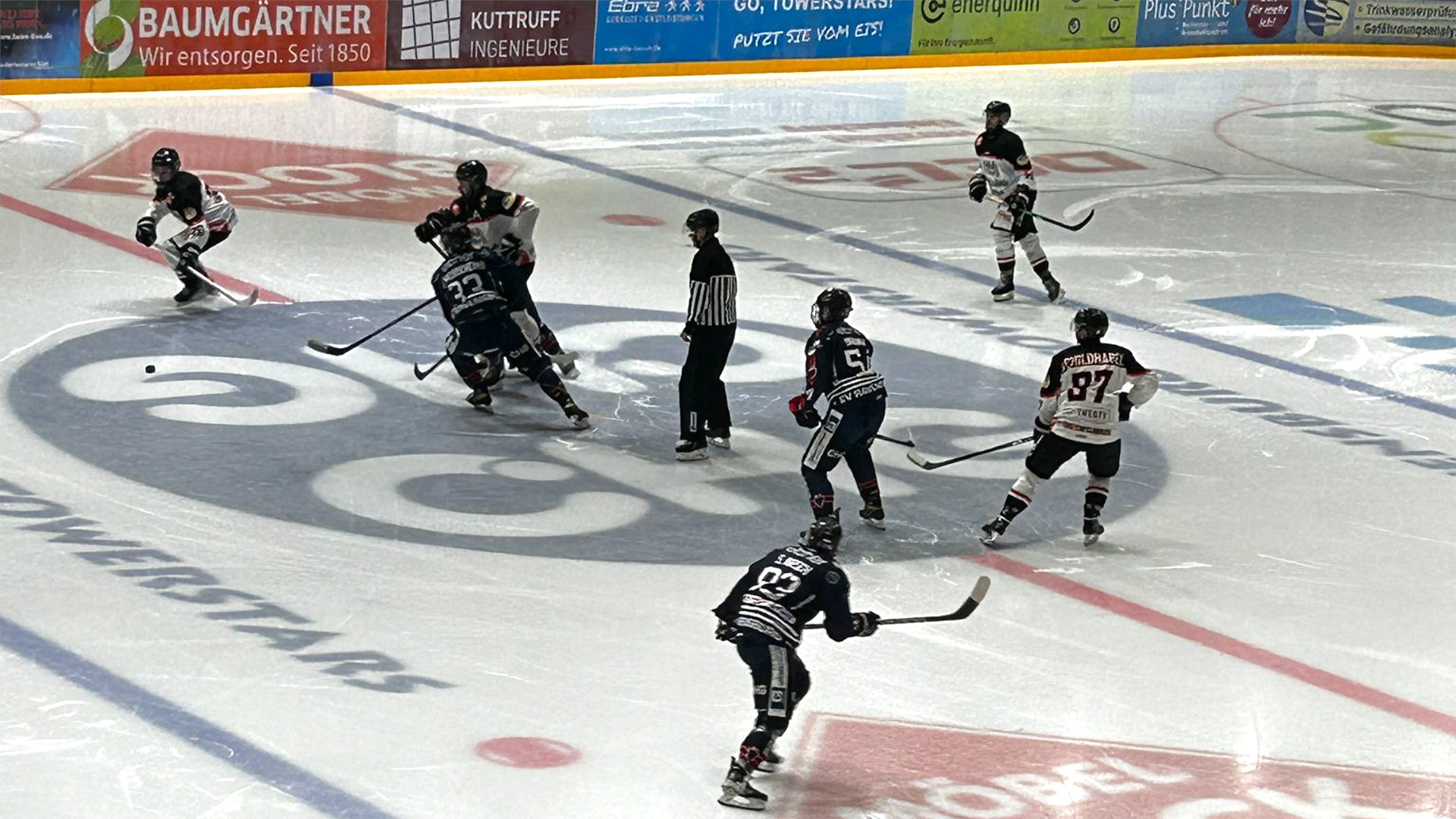 Beim EV Ravensburg holte der EVF am Sonntagabend seinen ersten Punkt in der neuen Saison.