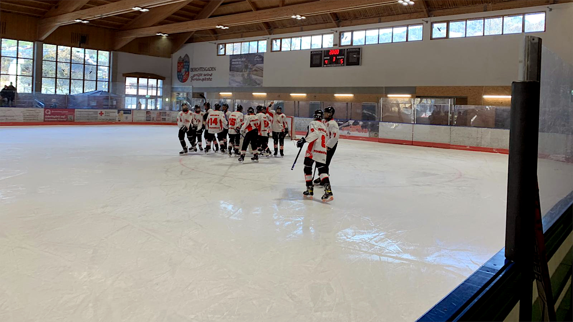 Die U17 des EVF in Berchtesgaden