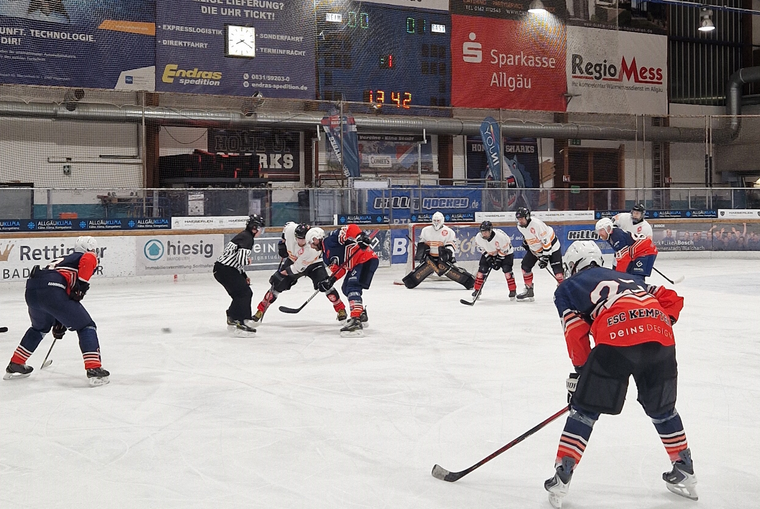 Spiel ESC Kempten 1b - EV Fürstenfeldbruck 1b "De Zwoate" am 09.01.2026