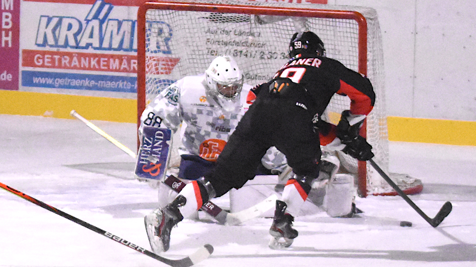 Beim Heimspiel gegen Ravensburg am 21. November siegte der EVF mit 5:1.