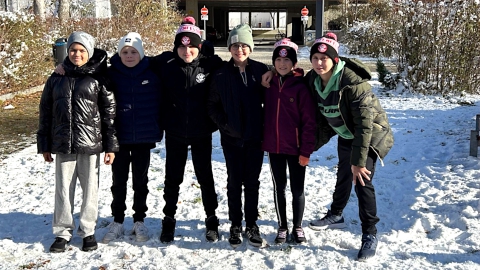 Mehrere Kinder des EVF waren am Sonntag, 23.11.25 bei der Sichtung des BEV in Füssen dabei.