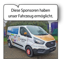 Der Vereinsbus des EV Fürstenfeldbruck